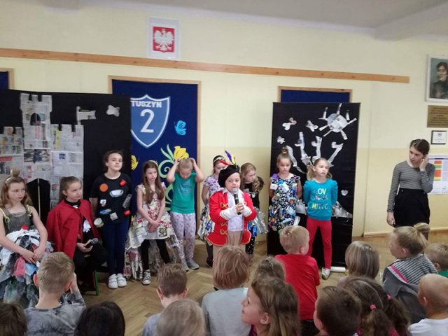 Spektakl ekologiczny w SP2 23.05.17
